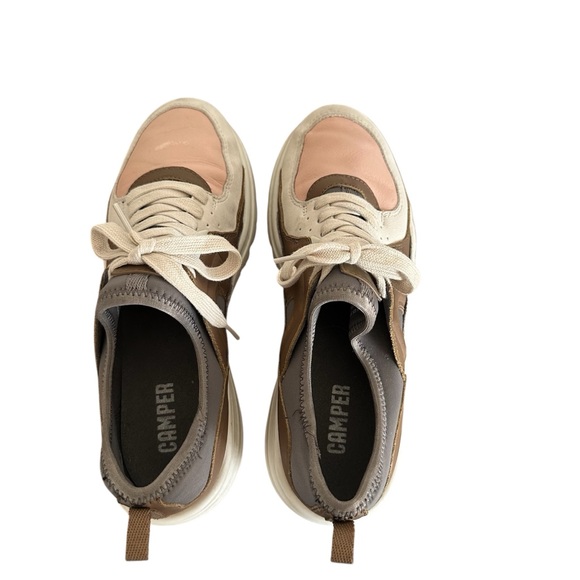 Camper Drift Sneaker in Desert Brown Size 39 - Picture 2 of 9